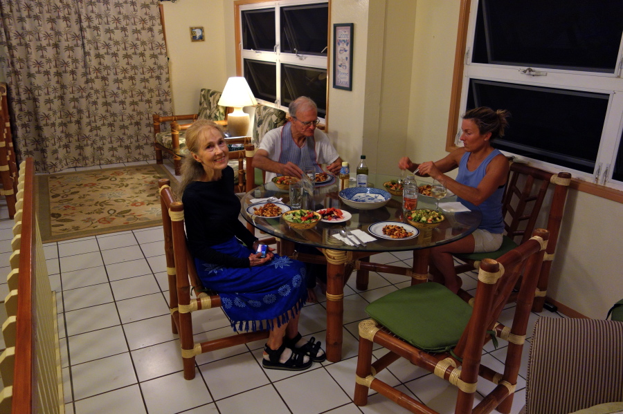 Dinner is served.