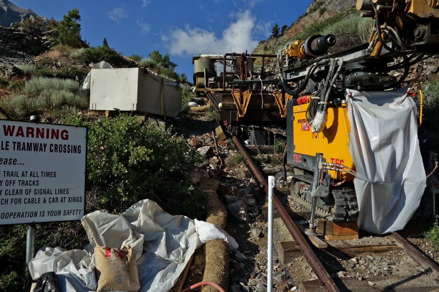 Tramway repair equipment