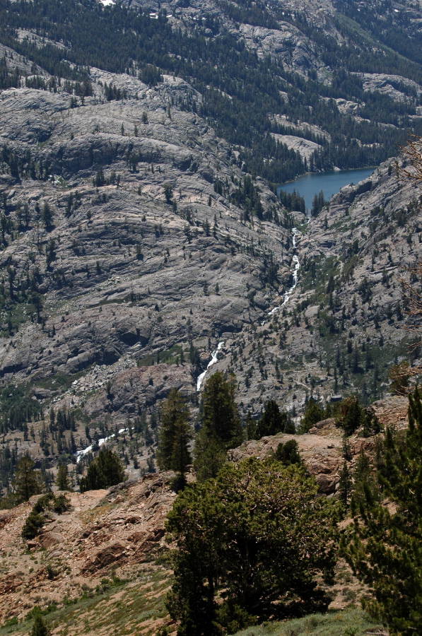 Outflow from Shadow Lake