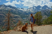 Jack and Laura at a view of Shadow Lake