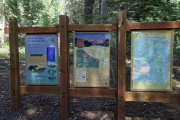 Trailhead sign