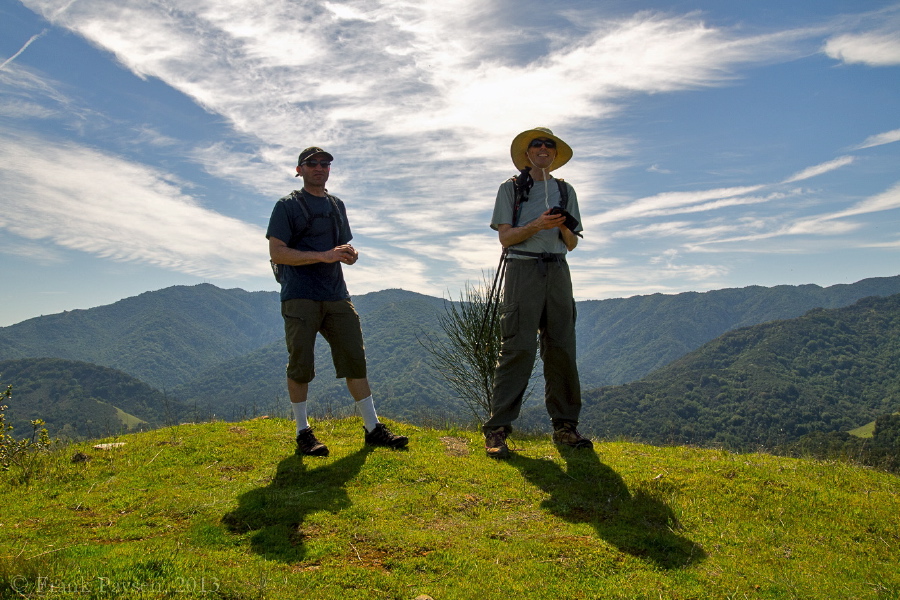 Gino and Bill on Mine Hill