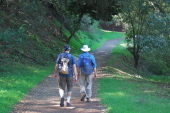 Gino and Frank on the Randol Trail