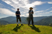 Gino and Bill on Mine Hill