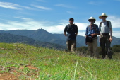 Gino, Frank, and Bill on Mine Hill