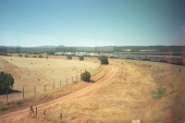 Head of the train rounding a big S-curve (1)