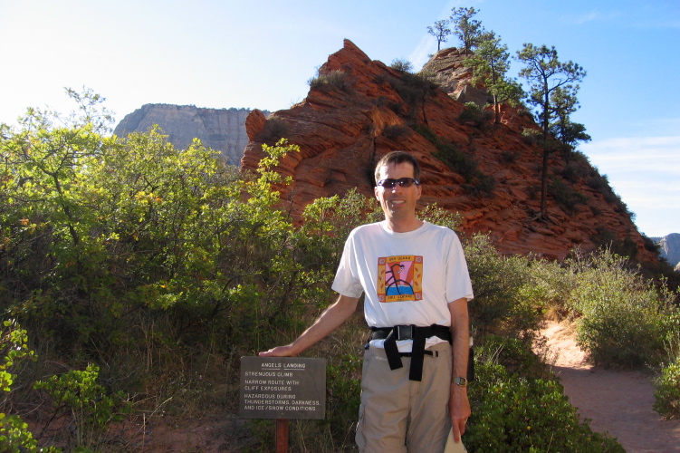 Bill at Scout's View.