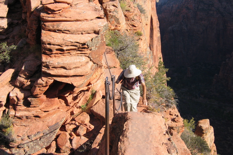 David on the edge of the abyss.