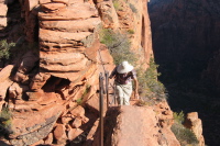 David on the edge of the abyss.