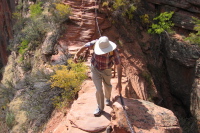 David working his way across the 
