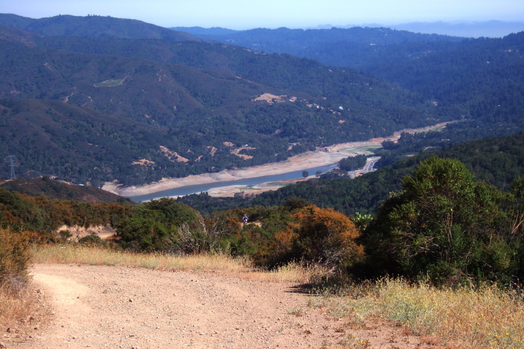 Descending Aquinas Trail. (2)