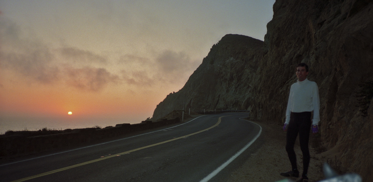 Sunset on Devil's Slide