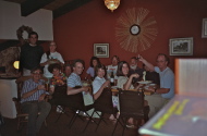 Dinner group photo.