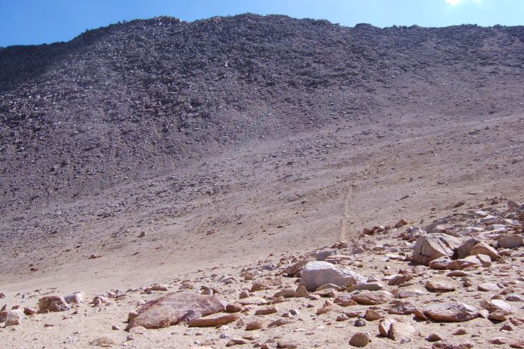 Use-less trail up Mt. Starr.