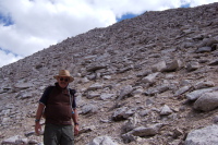 Ron Bobb where we turned back on this approach to Mt. Starr.