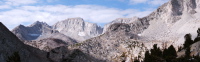Mts. Dade (13600ft), Abbot (13720ft), and Mills (13468ft).
