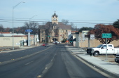 Downtown Brady, TX.
