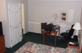 Office area at the La Quinta Inn, Midland, TX.