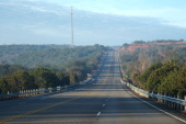 US-290 near Henly, TX.