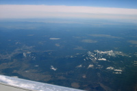 Over Flagstaff, AZ