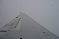 In the clouds