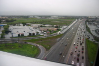 Traffic on US-101 at De la Cruz Rd.