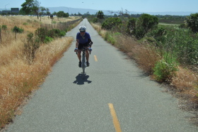 Frank follows along CA237.