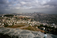 Downtown San Francisco from Twin Peaks.