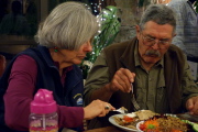Alice and Ron work on their