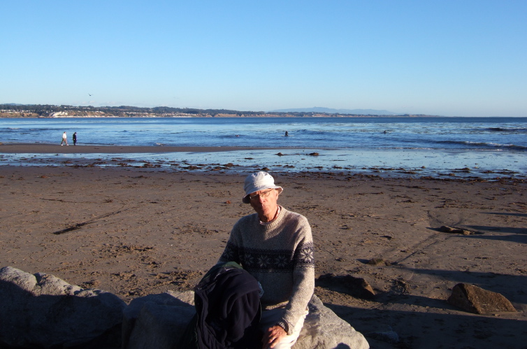 David at Capitola Beach.
