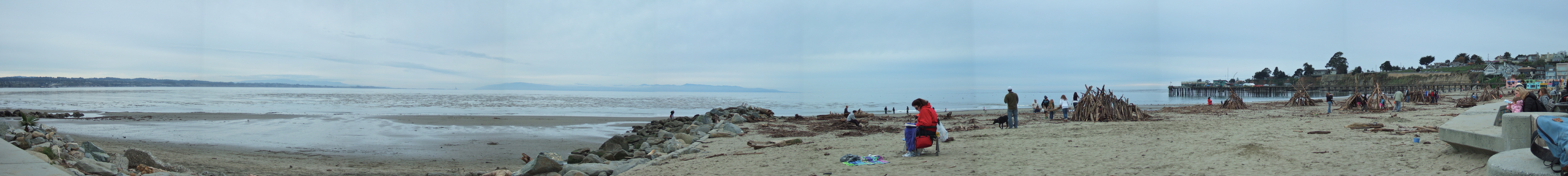 Capitola Beach Panorama