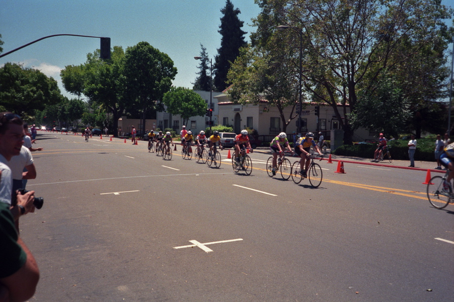 The group is more strung out.