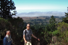 Frank and Bill at the upper vista point