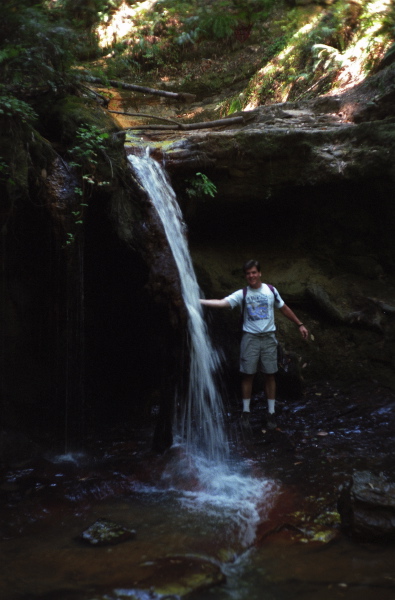 Derek at Silver Falls