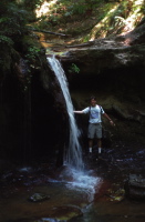 Derek at Silver Falls