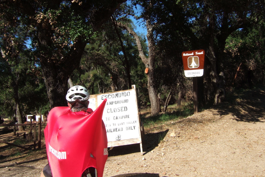 Escondido Campground is closed.