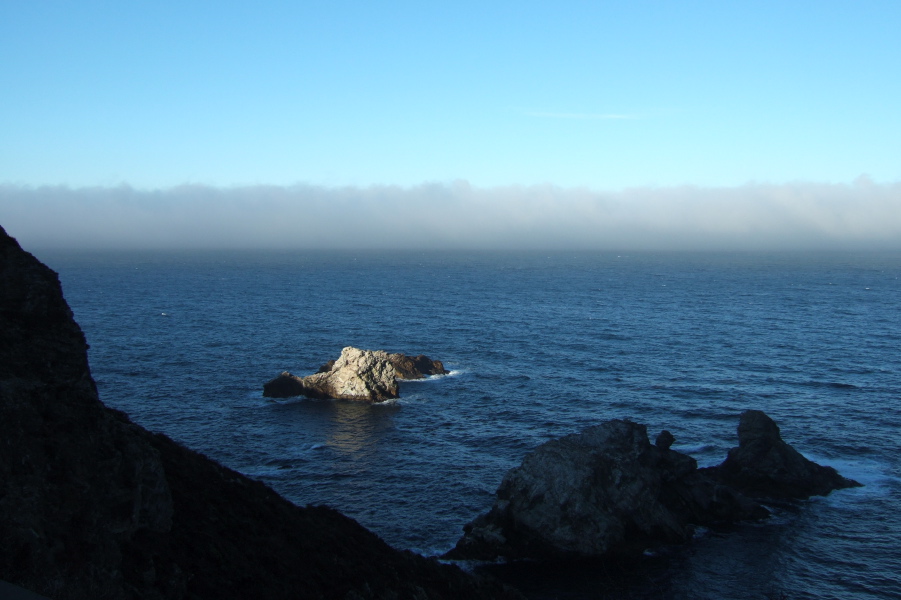 Sunrise on Castle Rock.