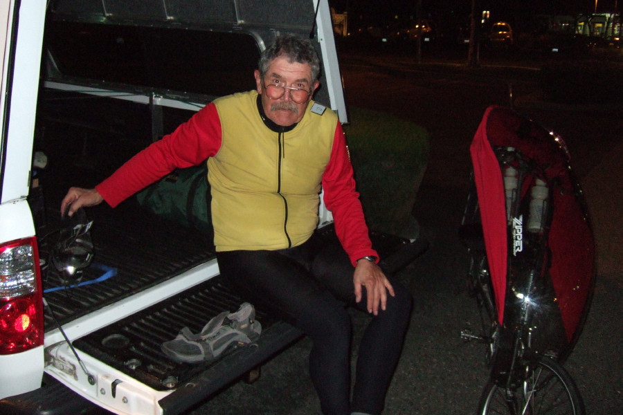 Photo at the end of the ride.