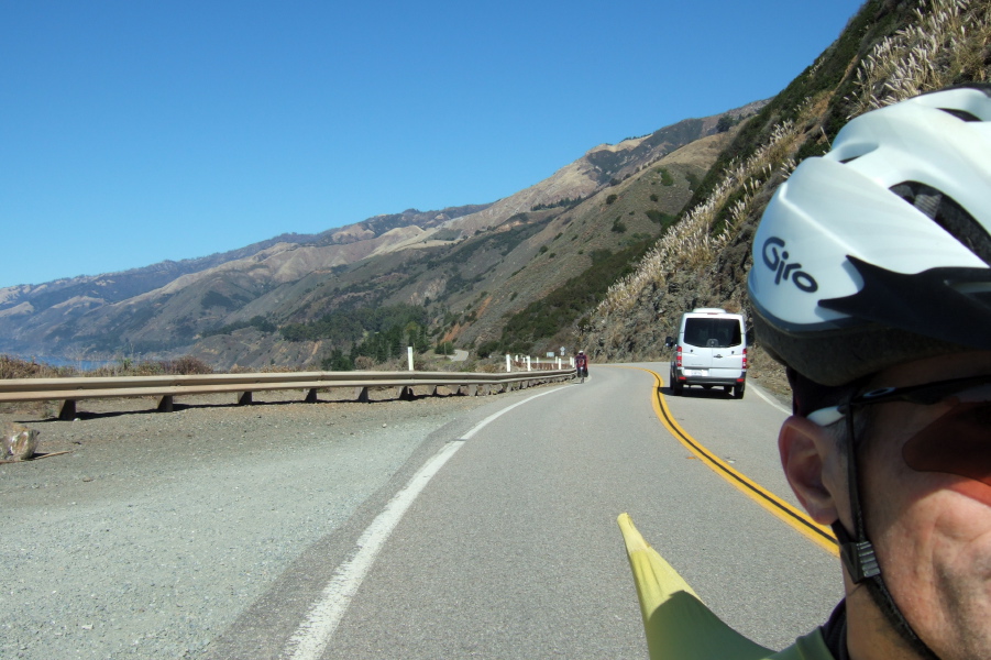 CA1 southbound near Dolan Rock.