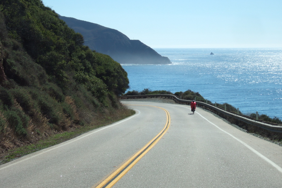Ron descends CA1 near Square Black Rock.