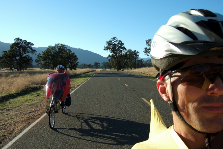 View up Nacimiento-Ferguson Rd. near its eastern end.