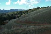 Russian Ridge (in the distance) from Waterwheel Creek Trail