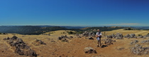 Frank stands atop Black Mountain. (1)