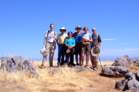 Group picture at the summit of Black Mountain.