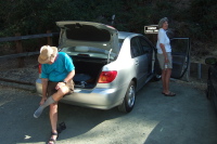 Ron and Alice back at the trailhead.