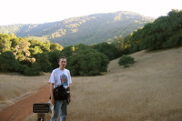 Bill at the Windmill Meadow (1090ft)