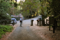 Bill at the Rhus Ridge Trailhead (440ft)