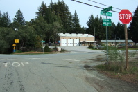 Intersection of Ice Cream Grade and Empire Grade