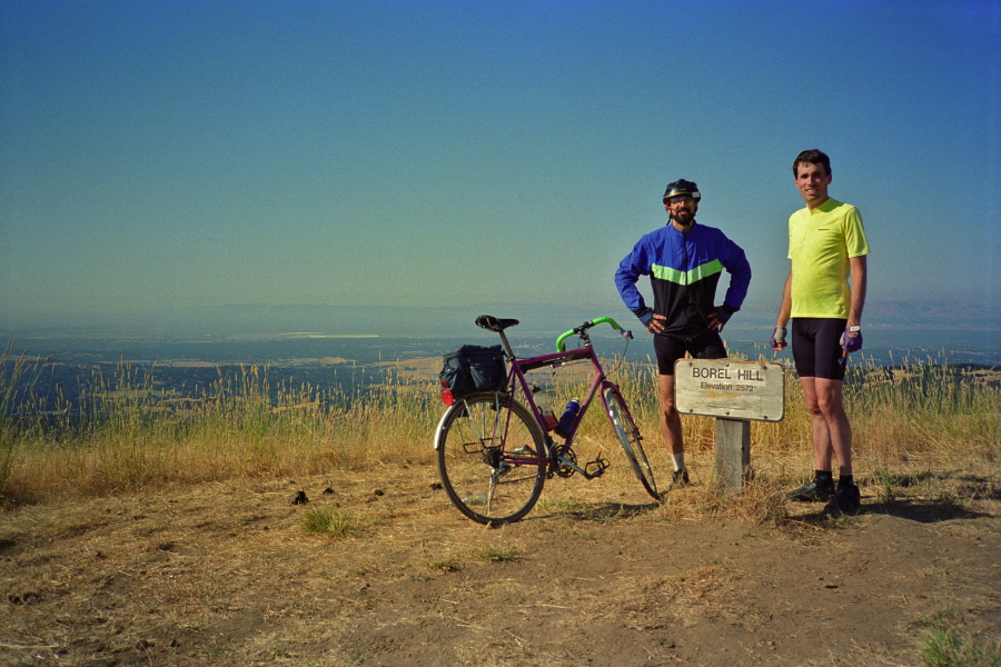 Ron Porat and Bill on Borel Hill