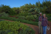 David and Kay at the National Tropical Botanical Garden